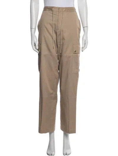 Pre-owned Celine Straight Leg Pants In Neutrals