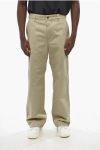 Celine Straight Leg Pants With Belt Loops In Neutral