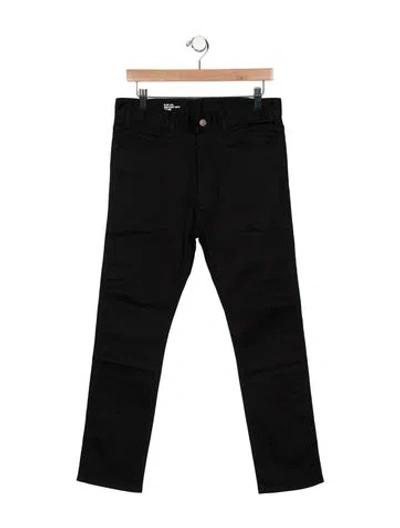 Pre-owned Celine Straight-leg Jeans In Black