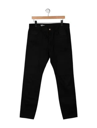 Pre-owned Celine Straight-leg Jeans In Black