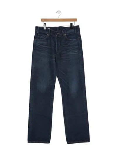 Pre-owned Celine Straight-leg Jeans W/ Tags W/tags In Blue