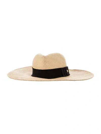 Pre-owned Celine Straw Hat In Neutrals
