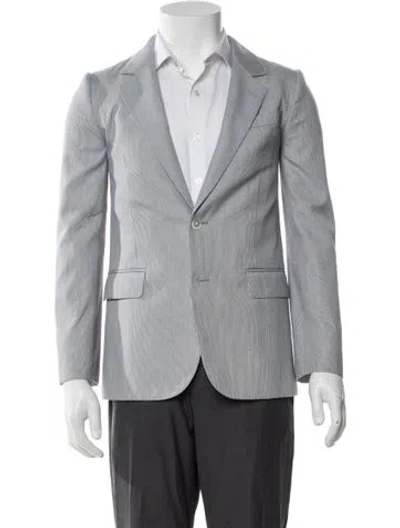 Pre-owned Celine Striped Blazer In Multi