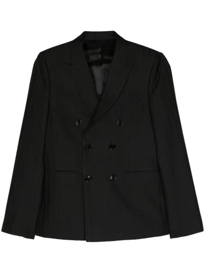 Celine Double Breasted Blazer In Multicolor