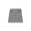 Celine Striped Crochet Miniskirt In Multi
