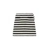 Celine Striped Crochet Miniskirt In Multi