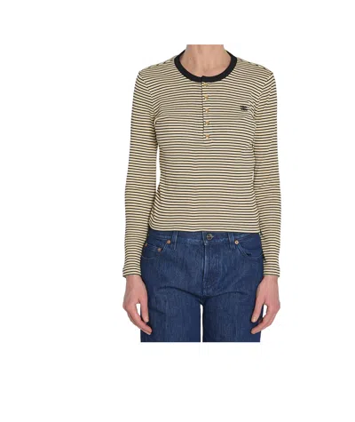 Celine Striped Long-sleeved T-shirt