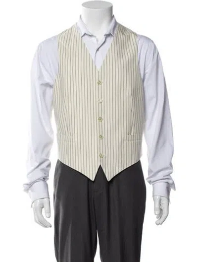 Pre-owned Celine Striped Suit Vest W/ Tags