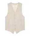 Celine Striped Vest In Multi