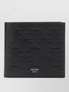 Celine Stylish Bi-fold Wallet Featuring Compact Design In Black