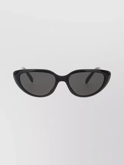 Celine Stylish Cat Eye Sunglasses With Slim Arms In Black