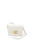 Celine Teen Triomphe Bag In Shiny Calfskin In Bronze