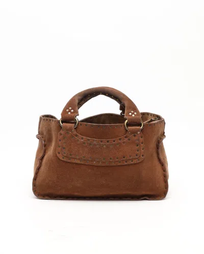 Celine Céline Suede Boogie Bag