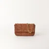 Celine Suede Monochrome Chain Shoulder Bag