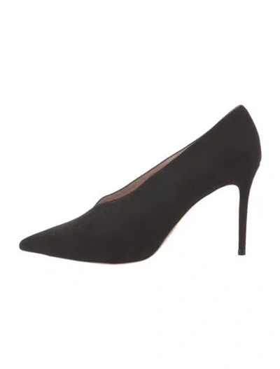 Pre-owned Celine Suede Pumps In Black