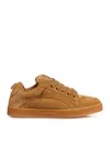 Celine Low Top Skate Sneakers In Brown
