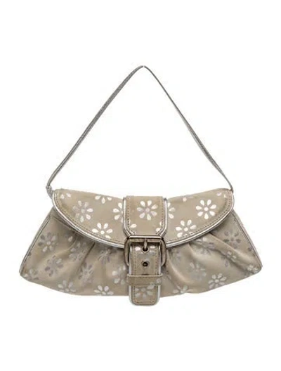 Pre-owned Celine Suede Top Handle Bag