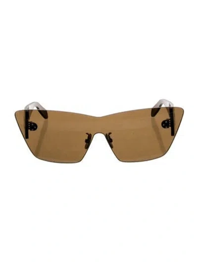 Pre-owned Celine Sundown Shade Triomphe Sunglasses In Brown