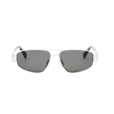 Celine Sunglasses In Argento/grigio