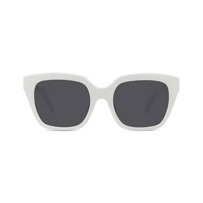 Celine Sunglasses In Bianco/grigio