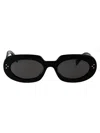 Celine Bold 3 Dots Acetate Oval Sunglasses