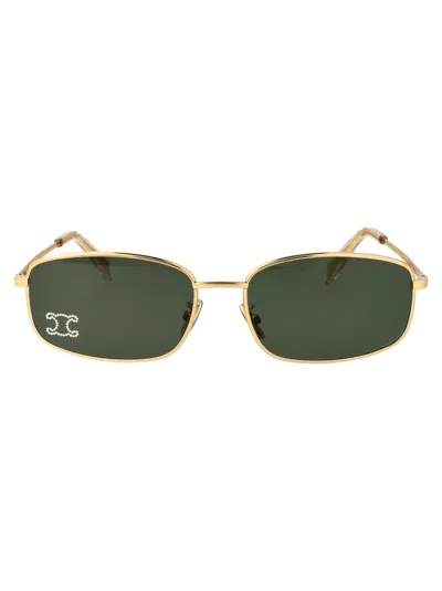 Celine Sunglasses Cl40285 U 30 N In Gold