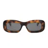 Celine Full-frame Sunglasses In Brown