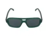 Celine Cl40336u Rectangular Frame Sunglasses In Yellow