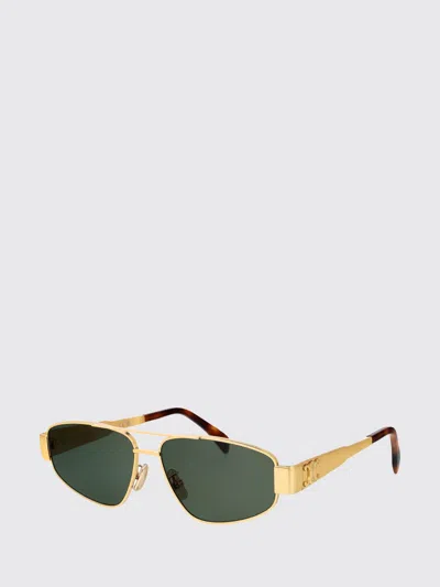 Celine Sunglasses Men  In Gold