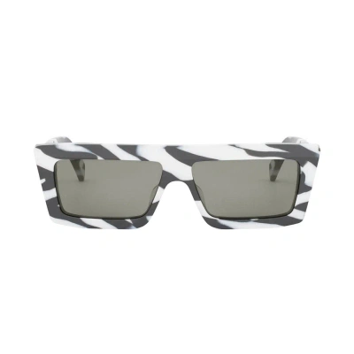 Celine Sunglasses In Nero E Bianco/grigio