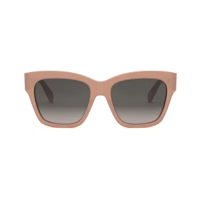 Celine Sunglasses In Rosa/grigio Sfumato