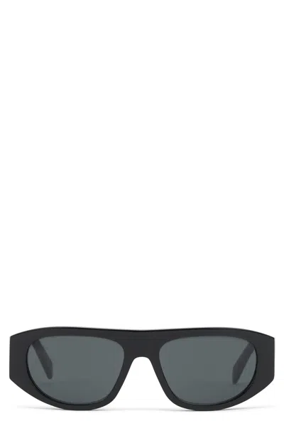 Celine Sunglasses Triomphe 02 In Acetate In Black