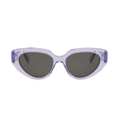 Celine Sunglasses In Viola/grigio