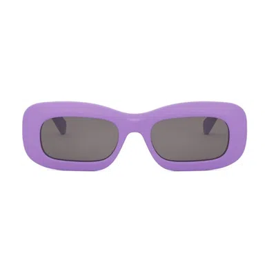 Celine Sunglasses In Viola/grigio