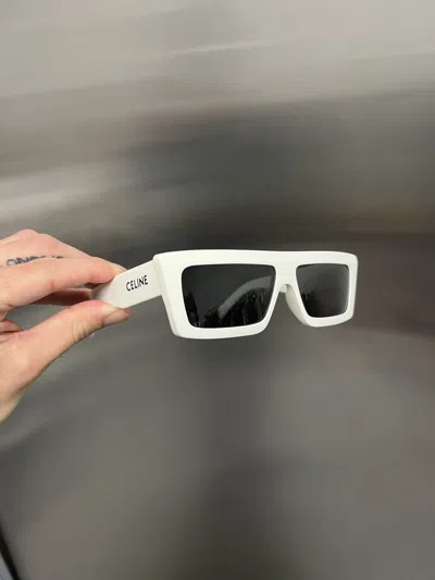 Pre-owned Celine Sunglasses In White
