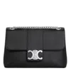 Celine Medium Victoire Bag In Supple Calfskin In Black