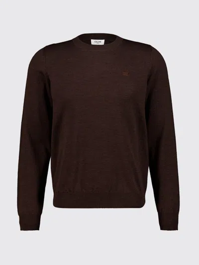 Celine Sweater Men Color Brown