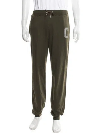 Pre-owned Celine Sweatpants In Green