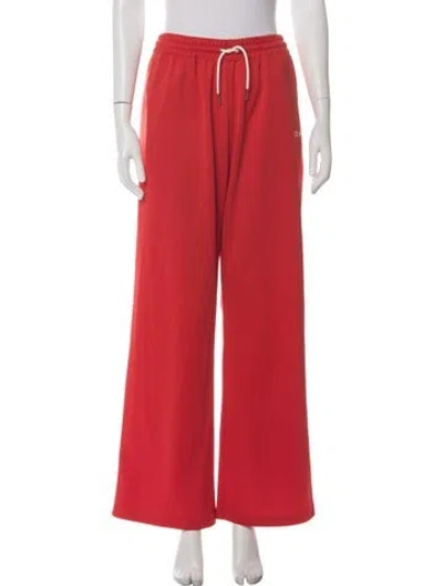 Pre-owned Celine Sweatpants In Red