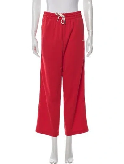 Pre-owned Celine Sweatpants In Red