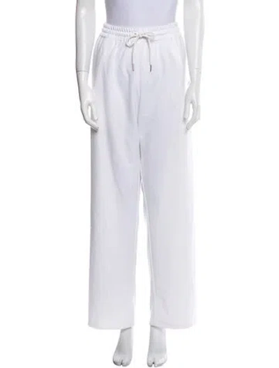 Pre-owned Celine Sweatpants In White