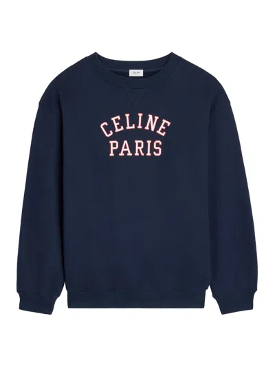 CELINE SWEATSHIRT IN COTTON FLEECE