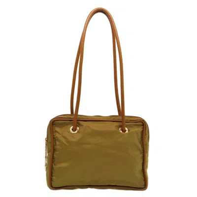 Pre-owned Celine Synthetic Shoulder Bag () In Green