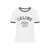Celine Short-sleeved T-shirt In White