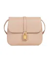 Celine Tabou Medium Smooth Cowhide Handbag In Nude