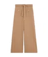 Celine Taillat Cotton Twill Pants In Caramel Color