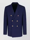 Celine Tailored Jacket Double-breasted Design In Blue