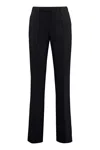 Celine Tailored Wool Trousers In Black