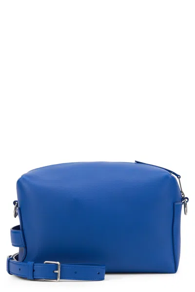Celine Take Away Mini Messenger Handbag In Blue
