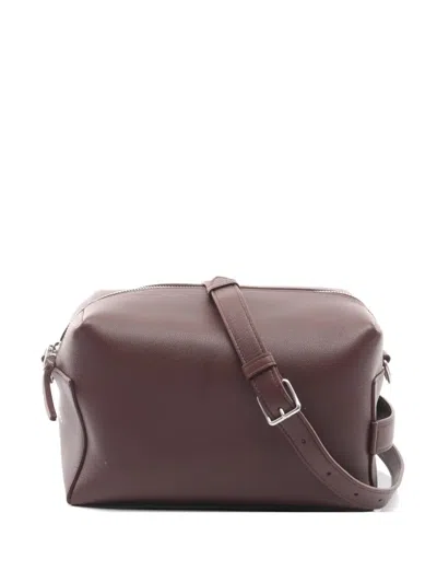 Pre-owned Celine Takeaway Leather Messenger Bag In Brown